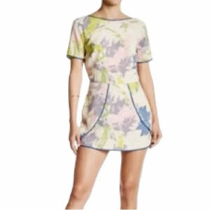 Adelyn Rae Anthropologie floral print skirt romper Pockets Lined Women’s Size S
